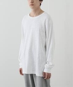 Y RAGLAN LONG SLEEVE / OOX[u- 1X1 SLUB CjO`v TVc^Jbg\[ zCg M