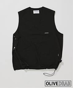 Y OLIVEDRAB STRAGE VEST x[Z[XgbN xXg ubN M