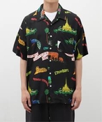 Y Liberaiders / xC_[X RAYON ALOHA SHIRT #70202 W[iX^_[h Vc^uEX ubN M