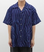 Y POST IMPERIAL / |XgCyA Ijebu S/S Shirt-BROKEN WAV PIMWS004-FNT-BW-7 W[iX^_[h Vc^uEX lCr[ M