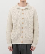 Y INVERALLAN / Co[A CASHMERE HANDKNIT CARDIGAN W[iX^_[h J[fBK zCg B 42