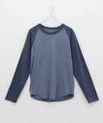 Y SAVE KHAKI UNITED L/S RECYCLED BASEBALL CREW W[iX^_[h TVc^Jbg\[ u[ A L