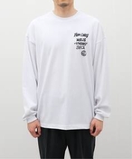 Y yBEN DAVIS / xfCrXz logo motif long sleeve x[Z[XgbN TVc^Jbg\[ zCg L