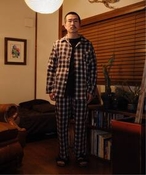 Y yLIVING ALONe / rOA[z Hombre check Pajamas xCN[Yf| Vc^uEX O[ M