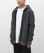 Y FULL ZIP HOODIE - TIGER FLEECE / ^CK[t[X CjO`v p[J[ ubN A XS