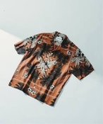 Y NOMA t.d. / m[} eB[fB[ Summer Shirt Palm Tree N37-SH01 W[iX^_[h [ Vc^uEX uE M