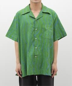 Y POST IMPERIAL / |XgCyA Ijebu S/S Shirt-BROKEN WAV PIMWS004-FNT-BW-7 W[iX^_[h Vc^uEX O[ M