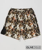 Y OLIVEDRAB SIDE ZIP SHORTS x[Z[XgbN V[gEn[tpc x[W L