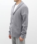 Y HEAVYWEIGHT MERINO VINNIE CARDIGAN CjO`v J[fBK O[ M