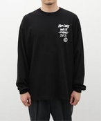 Y yBEN DAVIS / xfCrXz logo motif long sleeve x[Z[XgbN TVc^Jbg\[ ubN L