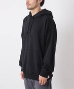 Y RELAXED HOODIE / bNXt[fB[-LIGHTWEIGHT TERRY(LWT) CjO`v p[J[ ubN M