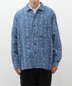 Y TATAMAS(^^}X) dot jacquard shirt GfBtBX Vc^uEX u[ M