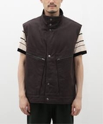 Y MHL. (GGC`G) Stand Collar Vest 5964125501MLMW-2410 GfBtBX xXg ubN L