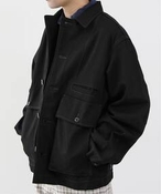 yLEMAIRE / [z BOXY JACKET AtH[ ̑u]^AE^[ ubN S