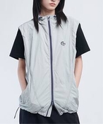 fB[X yNOMANUAL/m[}jAz NYLON HOODED VEST WCg[NX xXg O[A M