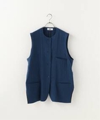 fB[X yREVERBERATE/o[oCgzʒCUT OUT WAISTCOATFxXg Uj[ u[ A t[