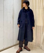 fB[X yKhadi  Co/JfB&R[z LONG COAT W[iX^_[h bNX XeJ[R[g ubN M