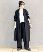 fB[X yBoboutic/{ueBbNz LONG COAT W[iX^_[h bNX ̑u]^AE^[ ubN M