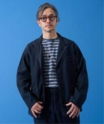 Y BUREAU (r[[) LINEN CAMARGUE JACKET GfBtBX e[[hWPbg lCr[ M