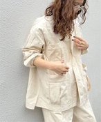 fB[X yts(s) /eB[GXGXz Military Shirt Jacket W[iX^_[h bNX ~^[ i` 2