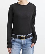 fB[X Cashmere Silk Sheer T Shirt Apg TVc^Jbg\[ ubN t[