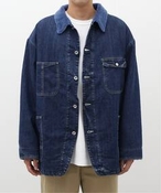 Y yPORTER CLASSIC / |[^[NVbNzSTINBCK DENIM BOA COVERALL W[iX^_[h [ Jo[I[ u[ M