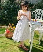 fB[X ne Quittez pas/kLep flower kids dress 010541ZE3-KIDS CGiAt@ LbYEFA zCg M