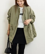 fB[X s\tyARMY TWILL/A[~[cCz2WAY Cotton Nylon Stand Coat W[iX^_[h ~^[ J[L t[