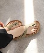 fB[X yBIRKENSTOCK / rPVgbNz GIZEH VEGAN CANVAS T_ v[W J[L 39