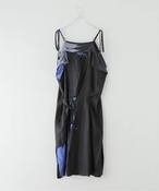 fB[X yLEE MATHEWS/[ }V[zPip Drape Dress M2401DR082NVY W[iX^_[h s[X lCr[ S