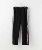 yBED J.W. FORDz Glitter Side Stripes Pants AtH[ XbNX ubN M