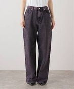 fB[X yNOMANUAL/m[}jAz SEMIWIDE DENIM PANTS WCg[NX fjpcEW[Y p[v XS