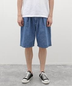 Y FARAH / t@[[ Two Tuck Wide Tapered Shorts FR0401-M4033/34 W[iX^_[h V[gEn[tpc lCr[ B 30