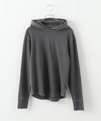 Y SAVE KHAKI UNITED L/S VINTAGE THERMAL POINTELLE HOODIE W[iX^_[h p[J[ ubN L