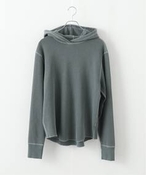 Y SAVE KHAKI UNITED L/S VINTAGE THERMAL POINTELLE HOODIE W[iX^_[h p[J[ O[ L