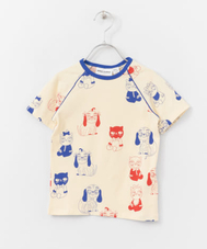 mini rodini Minibaby aop ss t-shirts(KIDS)