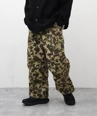 Y yHERILL / wzDuck hunter camo jungle fatigue pants W[iX^_[h J[Spc J[L A 1