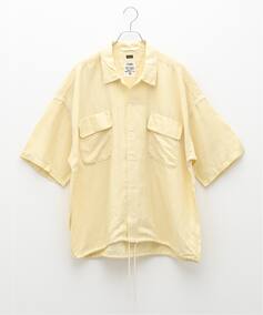 Y NANAMICA (ii~J) Open Collar Cupra Hemp S/S Shir SUGS418 tH[Zu GfBtBX Vc^uEX CG[ S 417 EDIFICE