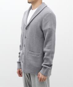 Y HEAVYWEIGHT MERINO VINNIE CARDIGAN CjO`v J[fBK O[ L REIGNING CHAMP