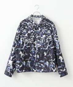 Y yDAIRIKU / _CNzWoodstock Polyester Jacket xCN[Yf| ̑u]^AE^[ lCr[ L BAYCREW'S DEPO