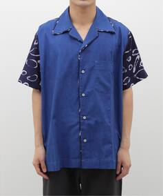 Y POST IMPERIAL / |XgCyA Ijebu S/S Combo Shirt PIMWS004-FNT-RC-7 W[iX^_[h Vc^uEX u[ M JOURNAL STANDARD