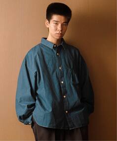 Y yrefomed / tHbhz WRIST PATCH WIDE SHIRTCHAMBRAY WCg[NX Vc^uEX lCr[ 2 JOINT WORKS
