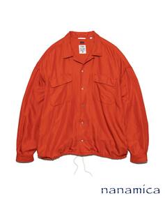 Y ynanamica / ii~Jz Open Collar Cupra Hemp Shirt tH[Zu GfBtBX Vc^uEX bh S 417 EDIFICE