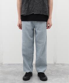 Y yMANONIK / }mjbNzHandwoven Denim Vbv fjpcEW[Y ̑J[ K 32 L'ECHOPPE