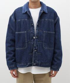 Y yPORTER CLASSIC / |[^[NVbNzSTEINBECK DENIM BOA JK W[iX^_[h [ fjWPbg u[ XL JOURNAL STANDARD relume