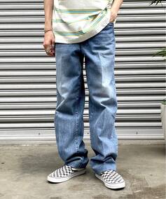 Y yTANAKA / ^iJzTHE JEAN TROUSERS BLUE EBY fjpcEW[Y u[ 30 WISM