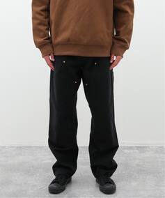 Y CARHARTT WIP DOUBLE KNEE PANT(aged canvas) W[iX^_[h ̑pc ubN A L JOURNAL STANDARD