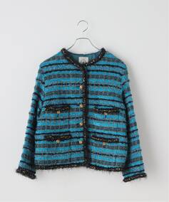 fB[X yleur logette/[WFbgzTweed jacket 02333 W[iX^_[h ̑WPbgEX[c u[ A S JOURNAL STANDARD