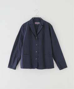 fB[X yMANUELLE GUIBAL /}jGMoz LINEN JACKET W[iX^_[h bNX e[[hWPbg lCr[ 2 journal standard luxe