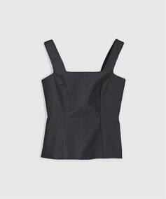 fB[X yROCHAS/VXzshoulder straps Bustier Top FC p[ CGi Vc^uEX ubN XS VERMEIL par iena